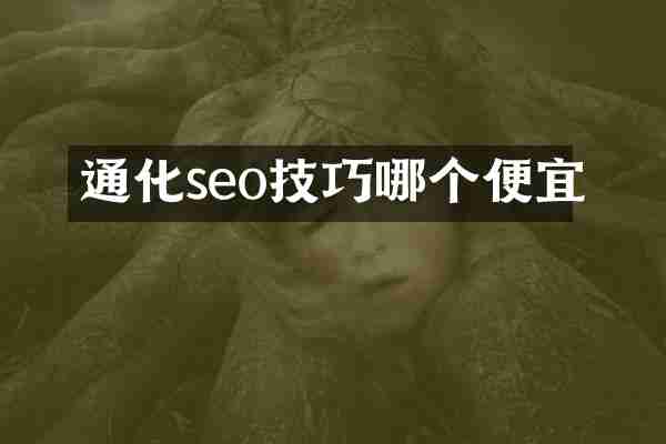 通化seo技巧哪个便宜