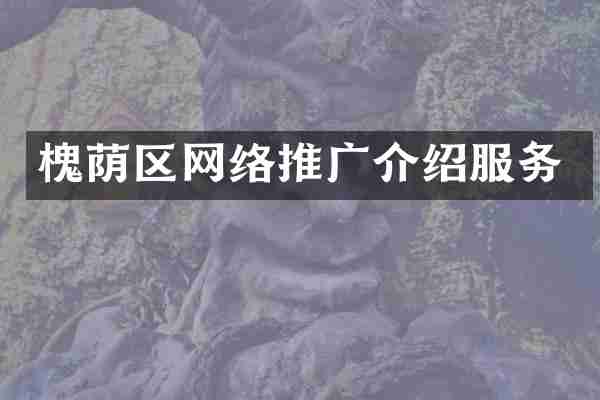 槐荫区网络推广介绍服务