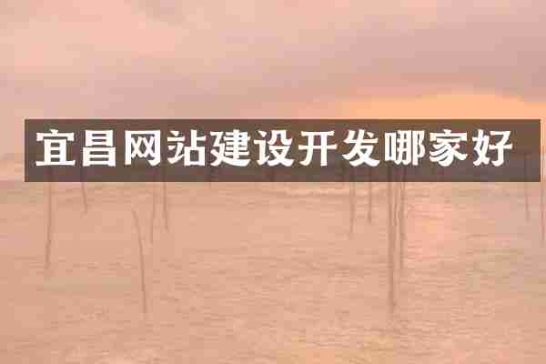 宜昌网站建设开发哪家好