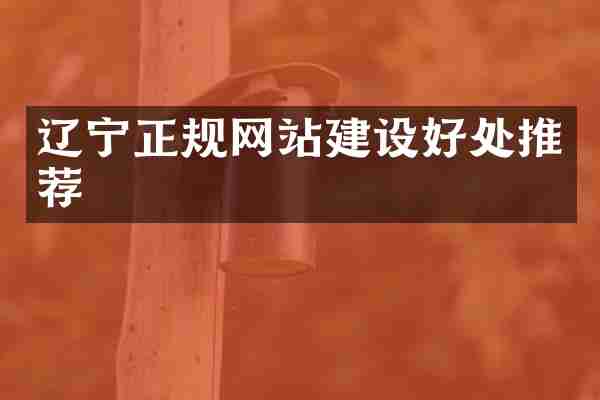 辽宁正规网站建设好处推荐