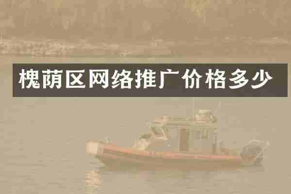 槐荫区网络推广价格多少