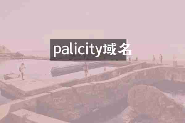 palicity域名