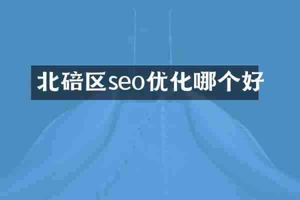 北碚区seo优化哪个好