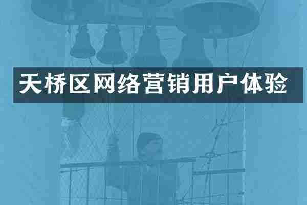 天桥区网络营销用户体验