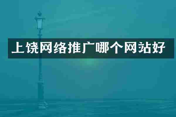上饶网络推广哪个网站好