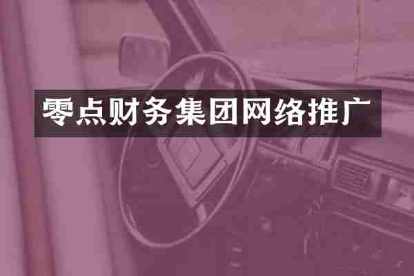 零点财务集团网络推广