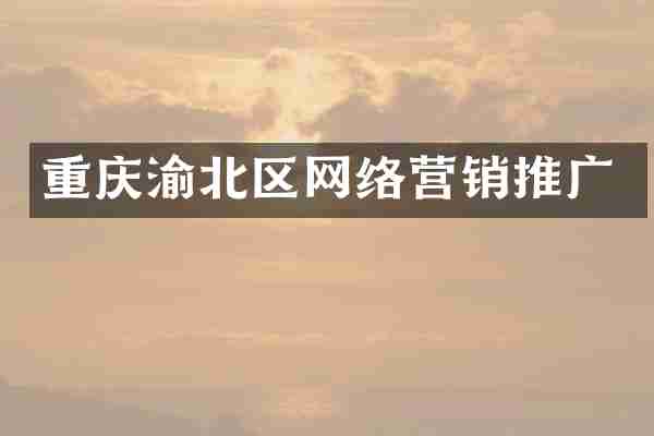重庆渝北区网络营销推广