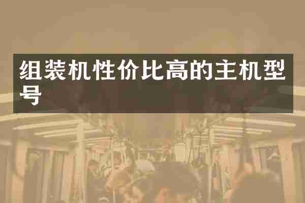 组装机性价比高的主机型号