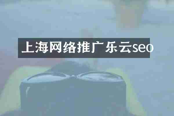 上海网络推广乐云seo