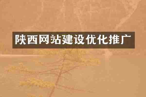 陕西网站建设优化推广