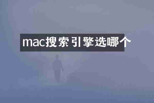 mac搜索引擎选哪个