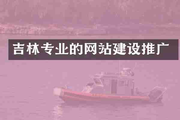 吉林专业的网站建设推广