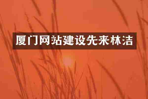 厦门网站建设先来林洁