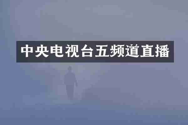 中央电视台五频道直播