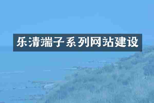 乐清端子系列网站建设