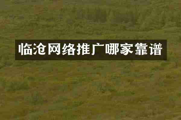 临沧网络推广哪家靠谱