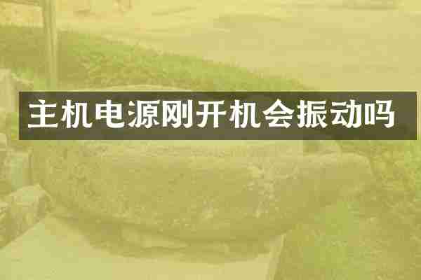 主机电源刚开机会振动吗