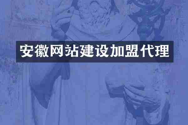 安徽网站建设加盟代理