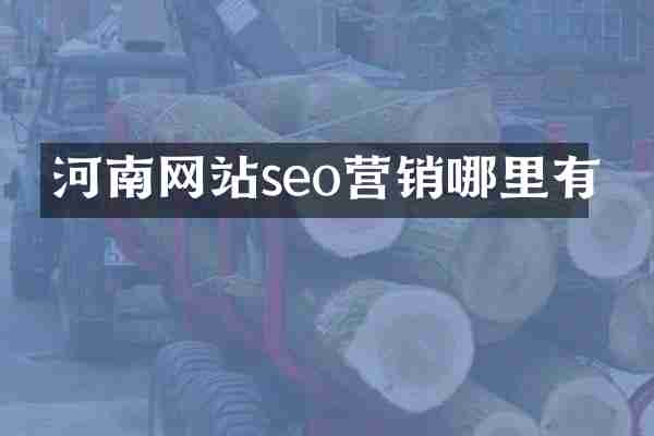 河南网站seo营销哪里有