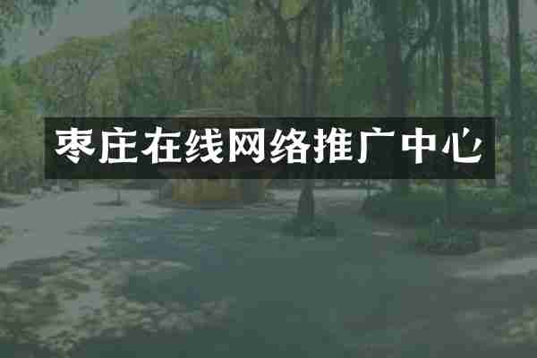 枣庄在线网络推广中心