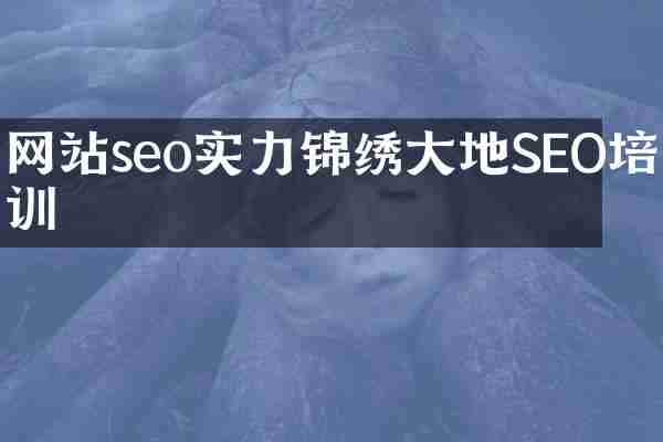 网站seo实力锦绣大地SEO培训