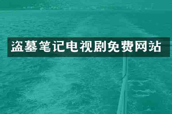 盗墓笔记电视剧免费网站