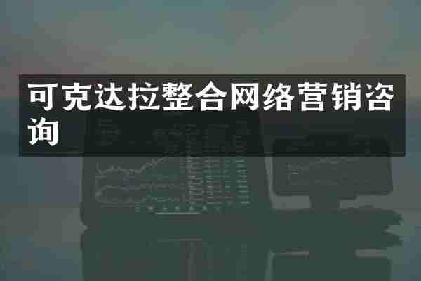 可克达拉整合网络营销咨询