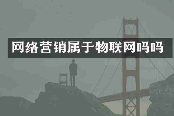 网络营销属于物联网吗吗