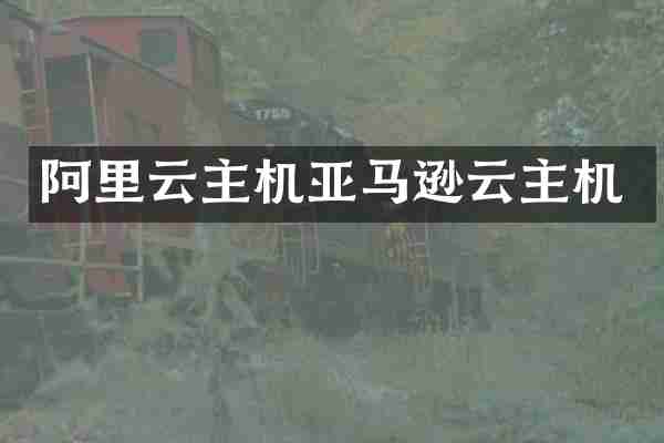 阿里云主机亚马逊云主机