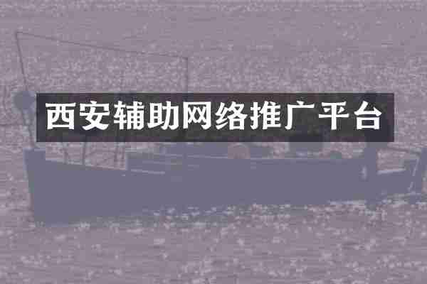 西安辅助网络推广平台