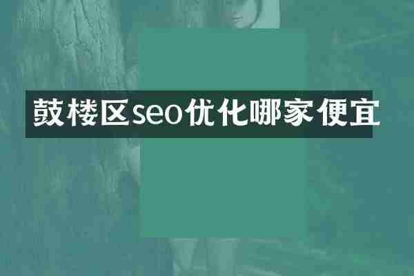鼓楼区seo优化哪家便宜