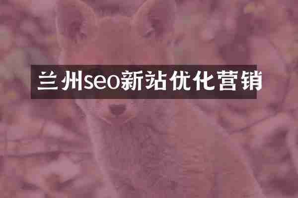 兰州seo新站优化营销