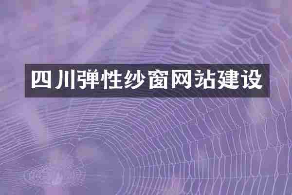 四川弹性纱窗网站建设
