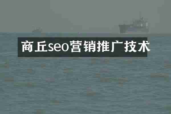 商丘seo营销推广技术