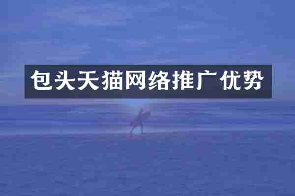包头天猫网络推广优势