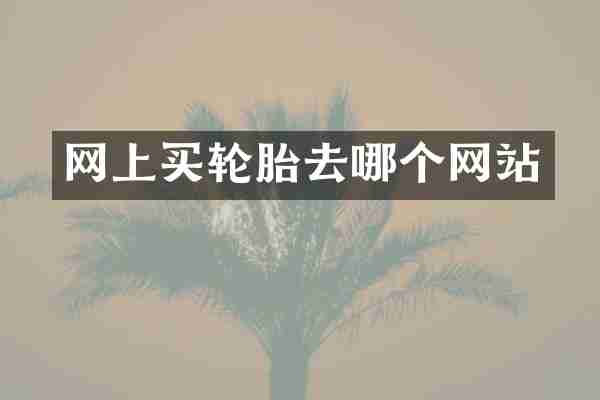 网上买轮胎去哪个网站