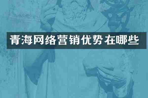 青海网络营销优势在哪些