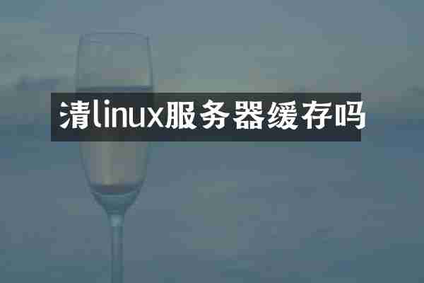 清linux服务器缓存吗