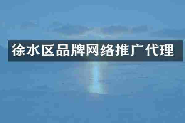 徐水区品牌网络推广代理