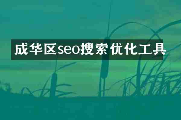 成华区seo搜索优化工具