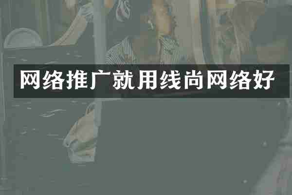 网络推广就用线尚网络好