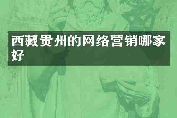 西藏贵州的网络营销哪家好