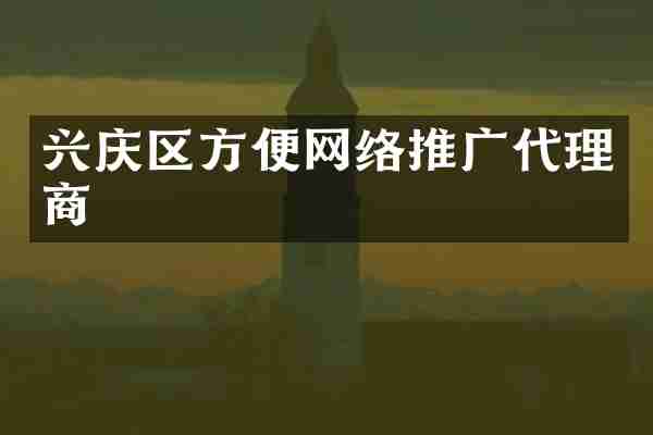 兴庆区方便网络推广代理商