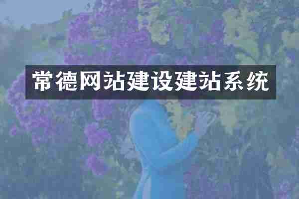 常德网站建设建站系统