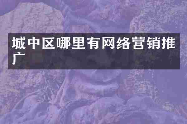 城中区哪里有网络营销推广