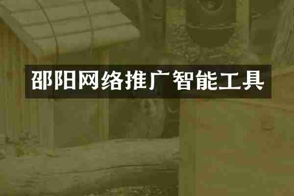 邵阳网络推广智能工具