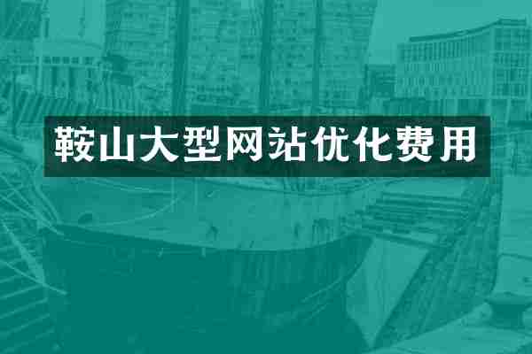 鞍山大型网站优化费用