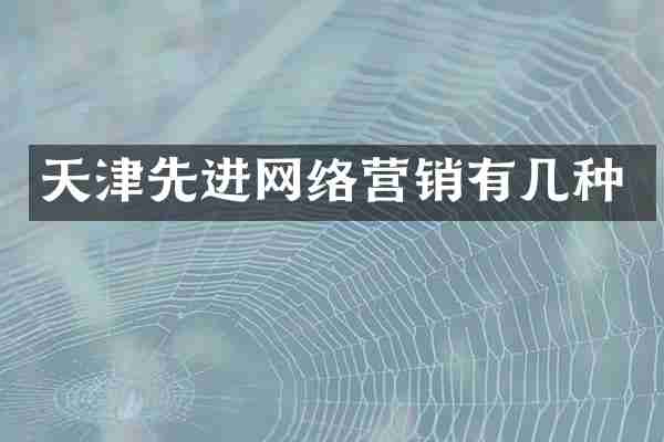 天津先进网络营销有几种