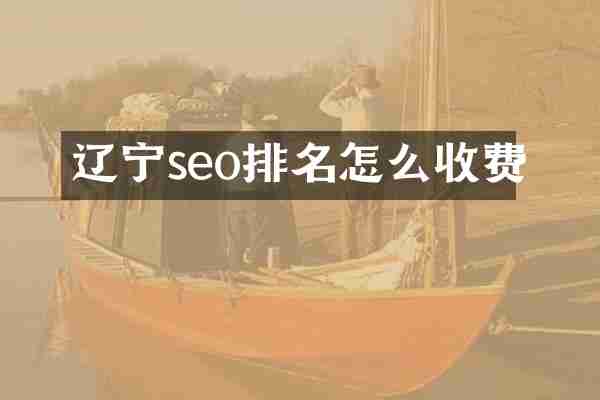 辽宁seo排名怎么收费