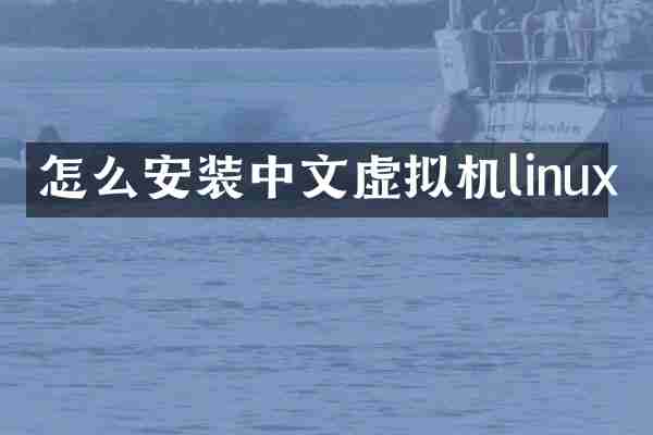 怎么安装中文虚拟机linux